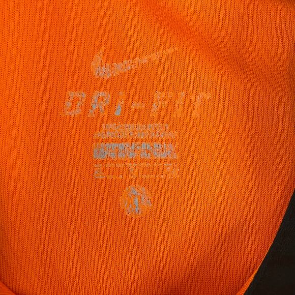 Nike Dri-Fit OSU Oklahoma State Cowboys Polo Shirt Men’s XL Orange Black Logo - Picture 3 of 9